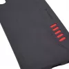 Evelatus Samsung Galaxy A50 Shooter Series Black Rugged Back Cover mit Kickstand und Ringhalter