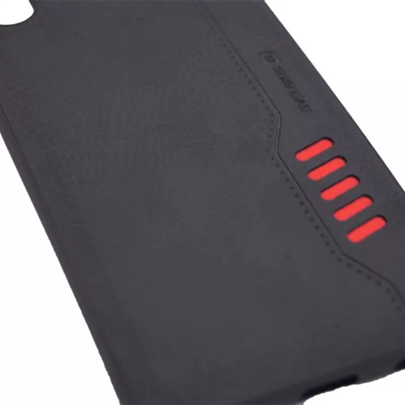Evelatus Samsung Galaxy A50 Shooter Series Black Rugged Back Cover mit Kickstand und Ringhalter