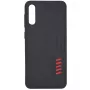 Evelatus Samsung Galaxy A50 Shooter Series Black Rugged Back Cover mit Kickstand und Ringhalter