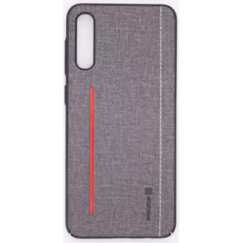 Evelatus Samsung Galaxy A50 Silikon-Rückseitenhülle - Grau