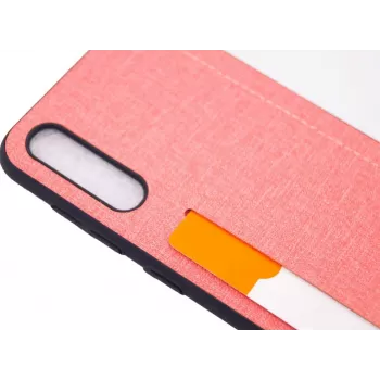 Evelatus Samsung Galaxy A50 Silicone Case Pink