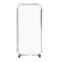 Evelatus Samsung Galaxy A50 Silikon Transparente Hülle mit Halsband TPU Band Gold