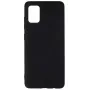 Evelatus Samsung Galaxy A51 Nano-Silikon-Hülle Soft Touch TPU Schwarz