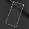 Evelatus Samsung Galaxy A53 5G Militär-Stoßschutz Silikonhülle TPU Transparent