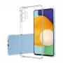 Evelatus Samsung Galaxy A53 5G Militär-Stoßschutz Silikonhülle TPU Transparent