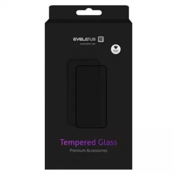 Evelatus Samsung Galaxy A54 0,33 mm Flachglas klar Japan Glue Antistatischer Displayschutz