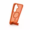Evelatus Samsung Galaxy A57 Gummiertes MagSafe Case mit Standfuß Orange