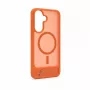 Evelatus Samsung Galaxy A57 Gummiertes MagSafe Case mit Standfuß Orange