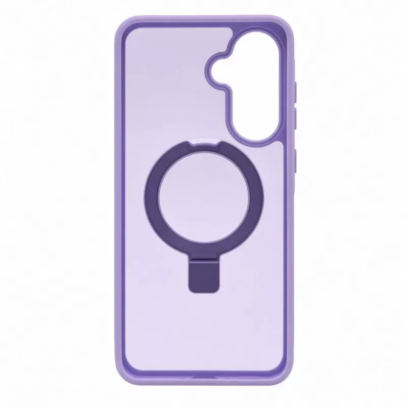 Evelatus Samsung Galaxy A57 Shield Case mit MagSafe & Stand, matter Ring, Lavendel-Lila