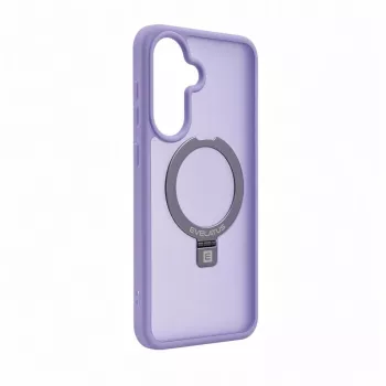 Evelatus Samsung Galaxy A57 Shield Case mit MagSafe & Stand, matter Ring, Lavendel-Lila