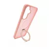 Evelatus Samsung Galaxy A57 Shield Case mit MagSafe & Ständer Matt Ring Hellrosa