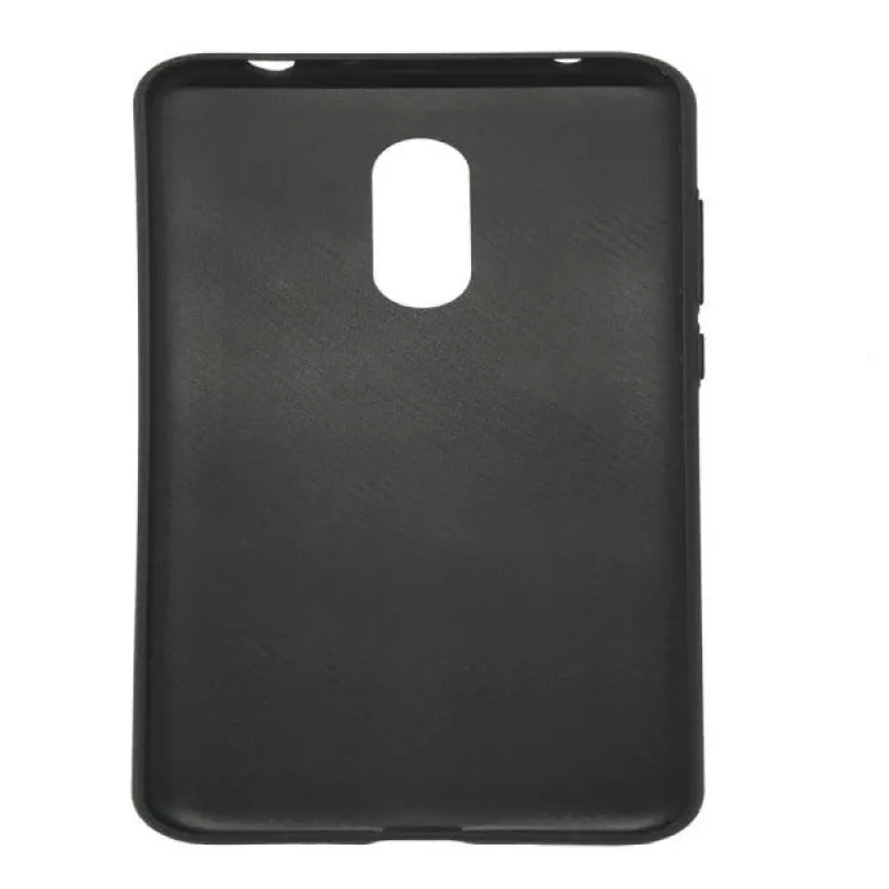 Evelatus Samsung Galaxy A6 2018 TPU-Hülle mit Metallplatte für magnetische Handyhalterung, Schwarz