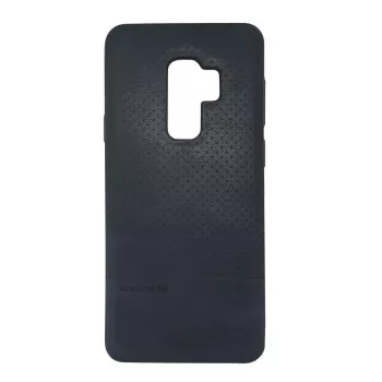Evelatus Samsung Galaxy A6 2018 TPU-Hülle mit Metallplatte für magnetische Handyhalterung, Blau