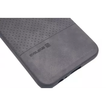 Evelatus Samsung Galaxy A6 2018 TPU Case mit Metallplatte für magnetische Handyhalterung Schwarz