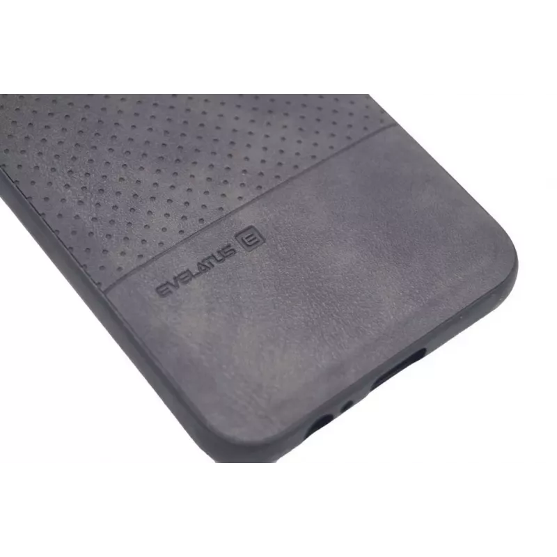 Evelatus Samsung Galaxy A6 2018 TPU Case mit Metallplatte für magnetische Handyhalterung Schwarz
