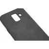 Evelatus Samsung Galaxy A6 2018 TPU Case mit Metallplatte für magnetische Handyhalterung Schwarz
