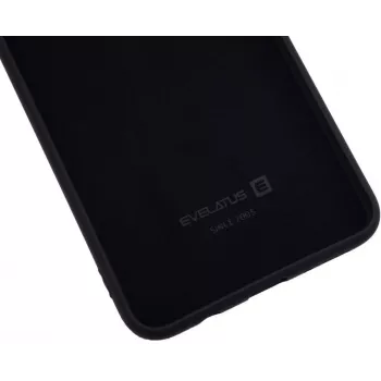 Evelatus Samsung Galaxy A70 Nano Silicone Case Soft Touch TPU Schwarz