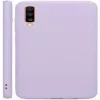 Evelatus Samsung Galaxy A70 Nano Silicone Case Soft Touch TPU Blau