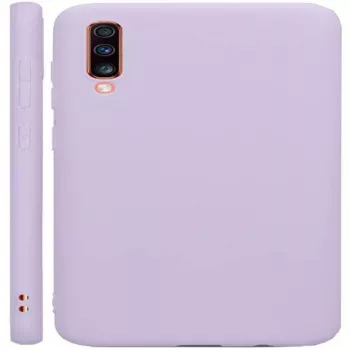 Evelatus Samsung Galaxy A70 Nano Silicone Case Soft Touch TPU Blau