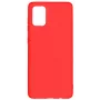Evelatus Samsung Galaxy A71 Nano Silikon Hülle Soft Touch TPU Rot