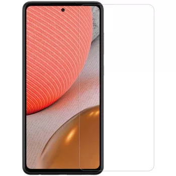 Evelatus Samsung Galaxy A72 4G / A72 5G 0.33 mm Flach Klar Displayschutzfolie aus gehärtetem Glas mit Japan-Kleber, antistatisch