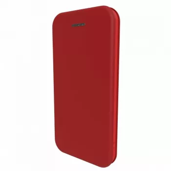Evelatus Samsung Galaxy J4 Plus Buchhülle Weinrot