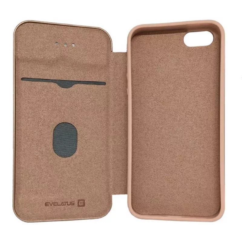 Evelatus Samsung Galaxy J6 (2018) Buchhülle Roségold