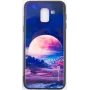 Evelatus Samsung Galaxy J6 (2018) Picture Glass Case 2 - Rückseite aus gehärtetem Glas