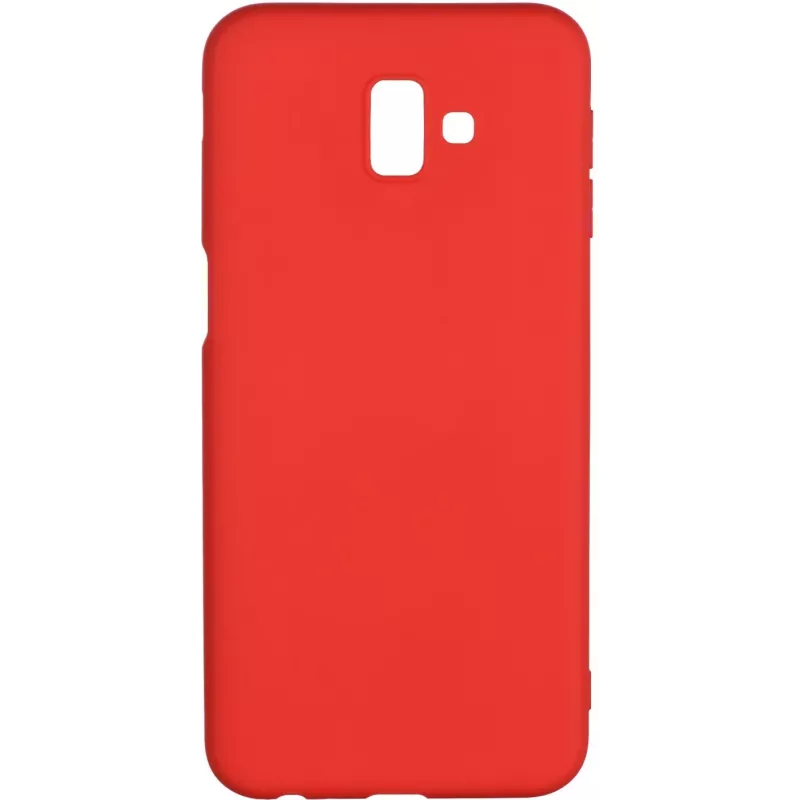 Evelatus Samsung Galaxy J6 Plus Silikonhülle Rot
