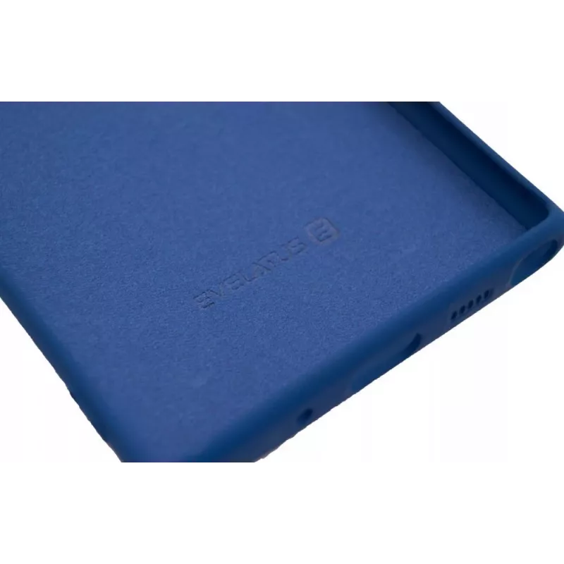 Evelatus Samsung Galaxy Note 10 Nano Silicone Case Soft Touch TPU Blau