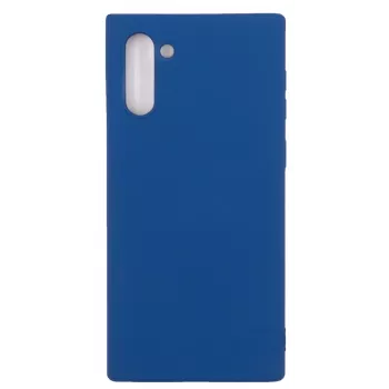 Evelatus Samsung Galaxy Note 10 Nano Silicone Case Soft Touch TPU Blau