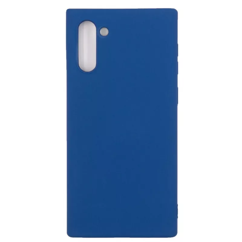 Evelatus Samsung Galaxy Note 10 Nano Silicone Case Soft Touch TPU Blau