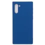 Evelatus Samsung Galaxy Note 10 Nano Silicone Case Soft Touch TPU Blau