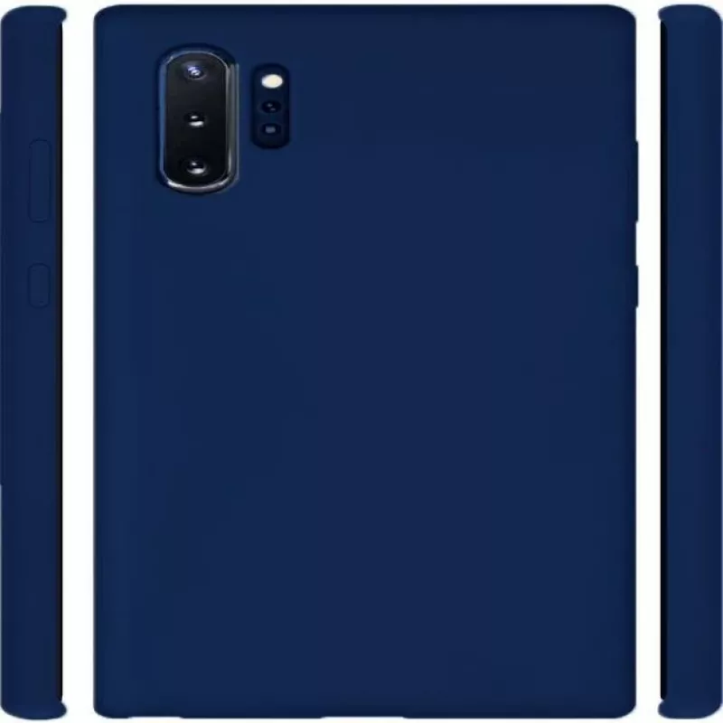 Evelatus Samsung Galaxy Note 10 Plus Nano-Silikon-Hülle Soft Touch TPU Blau
