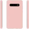 Evelatus Samsung Galaxy S10+ Nano Silicone Case Soft Touch TPU Beige