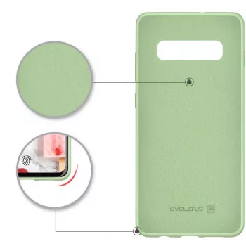 Evelatus Samsung Galaxy S10+ Nano-Silikonhülle Soft Touch TPU Mint