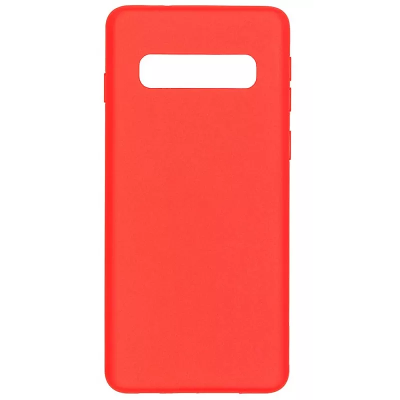 Evelatus Samsung Galaxy S10 Nano Silicone Case Soft Touch TPU Rot