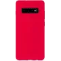 Evelatus Samsung Galaxy S10 Plus Weiche Silikonhülle Rot
