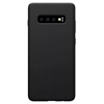 Evelatus Samsung Galaxy S10 Premium Soft Touch Silikonhülle Schwarz