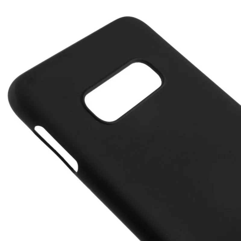 Evelatus Samsung Galaxy S10e Nano Silicone Case Soft Touch TPU Schwarz