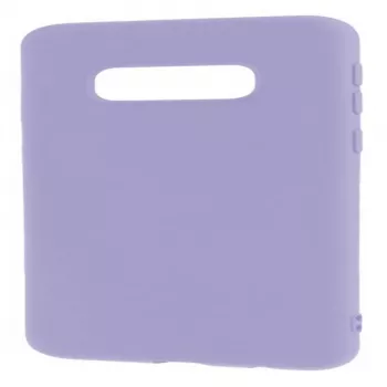 Evelatus Samsung Galaxy S10e Nano Silicone Case Soft Touch TPU Blau