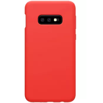 Evelatus Samsung Galaxy S10e Nano Silicone Case Soft Touch TPU Red