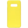 Evelatus Samsung Galaxy S10e Nano Silikonhülle Soft Touch TPU Gelb