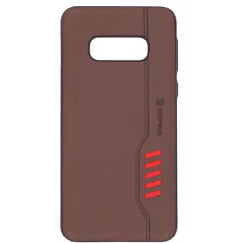 Evelatus Samsung Galaxy S10e Shooter Series Back Cover Braun