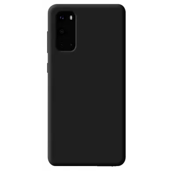 Evelatus Samsung Galaxy S20 Nano Silikon Hülle Soft Touch TPU Schwarz