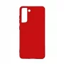 Evelatus Samsung Galaxy S21 Nano Silikon Hülle Soft Touch TPU Rot