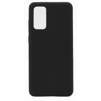 Evelatus Samsung Galaxy S21 Ultra Premium Soft-Touch-Silikonhülle Schwarz