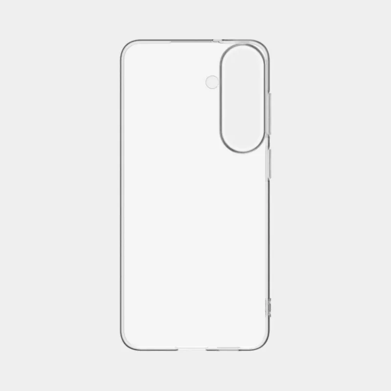 Evelatus Samsung Galaxy S26 FE Klare Silikonhülle 1,5 mm TPU Transparent