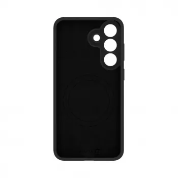 Evelatus Samsung Galaxy S26 FE Premium Magnetische Soft-Touch Silikonhülle Schwarz
