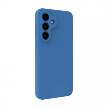 Evelatus Samsung Galaxy S26 FE Premium Magnetische Soft-Touch Silikonhülle Marineblau